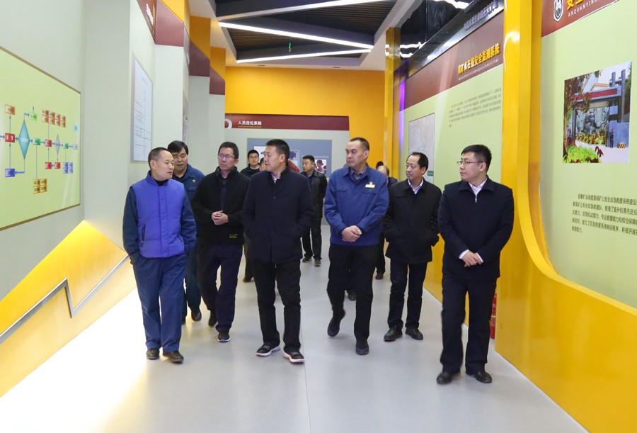 25-2018年11月，副省長雷思維蒞臨金徽股份調研綠色礦山建設工作。.jpg