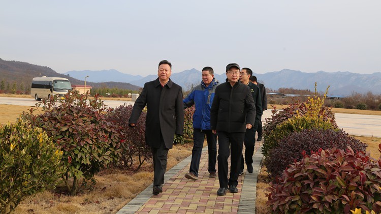 中國地質調查局西部綠色發展研究院調研組蒞臨金徽股份調研綠色礦山建設工作