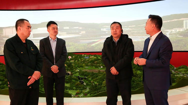 甘肅省證監局毛濤局長指導金徽股份工作