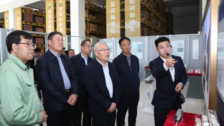 全國政協常委、省政協副主席尚勛武蒞臨金徽股份調研綠色礦山建設工作